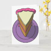 Cake1 Karte (Gelbe Blume)