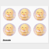 Cake Alma Chick Cute Birthday Sticker (Blatt)