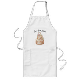 Cake Apron - Custom Name Baker Gift Lange Schürze
