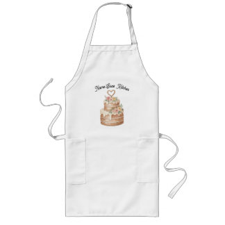 Cake Apron - Custom Name Baker Gift Lange Schürze