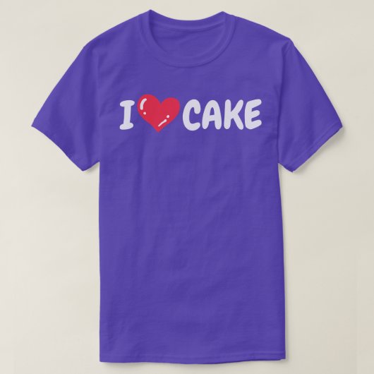 Cake Baker Cake Lover Dessert T-Shirt (Design vorne)