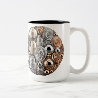 Cake Baker's, eine Mischung aus Stil und Funktion Zweifarbige Tasse