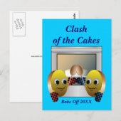 Cake Baking Contest Postkarte (Vorne/Hinten)