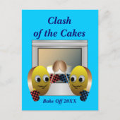 Cake Baking Contest Postkarte (Vorderseite)