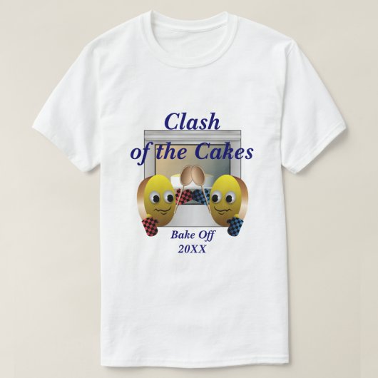Cake Baking Contest T-Shirt (Design vorne)