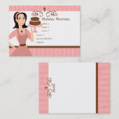 Cake Beauty Visitenkarte (Vorne/Hinten)