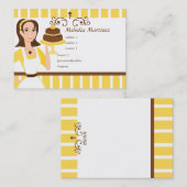 Cake Beauty Visitenkarte (Vorne/Hinten)