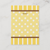 Cake Beauty Visitenkarte (Rückseite)