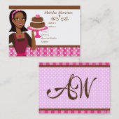Cake Beauty Visitenkarte (Vorne/Hinten)