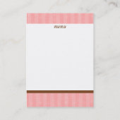 Cake Beauty Visitenkarte (Rückseite)