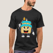 Cake Birthday Candle T-Shirt (Vorderseite)