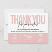 Cake Care & Cutting Guide V2, Cake Serving Guide Dankeskarte (Rückseite)