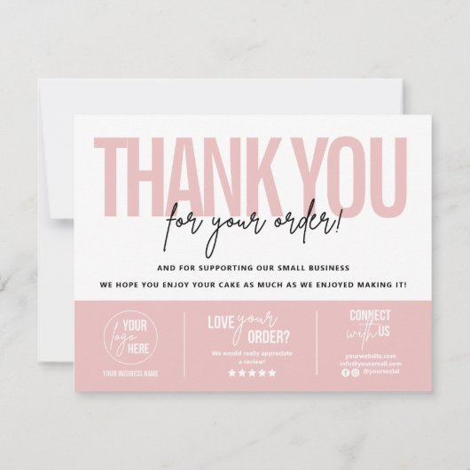 Cake Care & Cutting Guide V2, Cake Serving Guide Dankeskarte (Rückseite)