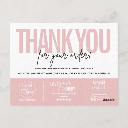 Cake Care & Cutting Guide v3, Cake Serving Guide Postkarte (Rückseite)