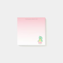 Cake (Cat + Snake) Post-it Notes Klebezettel