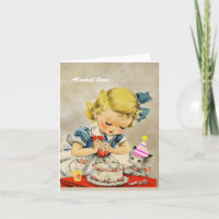 Cake Cat Young Girl Kombination für einen guten Ge