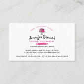 Cake Catering Bäckerei Konditorei Koch Visitenkarte (Rückseite)