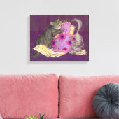 Cake Cats Collection Leinwanddruck (Insitu (Wohnzimmer))