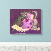 Cake Cats Collection Leinwanddruck (Insitu (Holzboden))