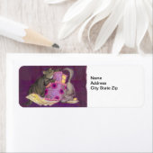 Cake Cats Rücksendeadressen-Aufkleber (Insitu)