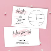 Cake Cutting Guide 4" Round Wedding Cake Portionen Begleitkarte