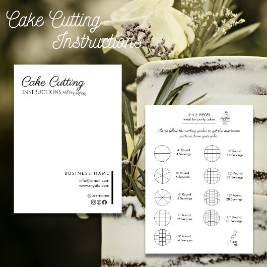 Cake Cutting Guide Runde Hochzeit einfach