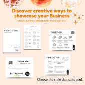 Cake Cutting Guide Runde Hochzeit einfach Mitteilungskarte