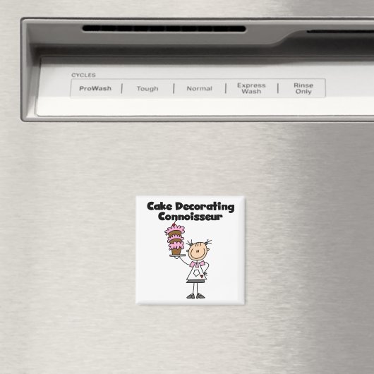 Cake Decorating Connoisseur Magnet (In Situ (Geschirrspüler))