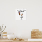 Cake Decorating Connoisseur Poster (Küche)