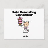 Cake Decorating Connoisseur Postkarte (Vorderseite)