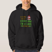 Cake Decorating Passion Baking Humor Graphic Hoodie (Vorderseite)