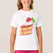 Cake Dessert Girls T - Shirt (Vorderseite)