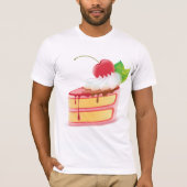 Cake Dessert Mens T - Shirt (Vorderseite)