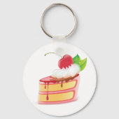 Cake Dessert Schlüsselanhänger (Rückseite)