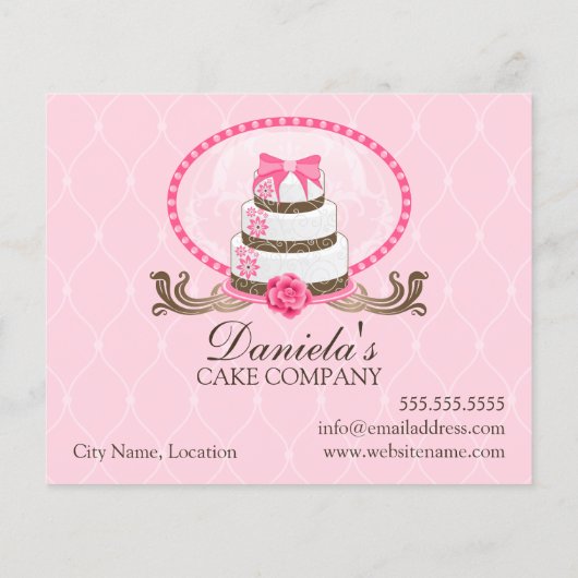 Cake Discount Voucher Flyer (Hinten)