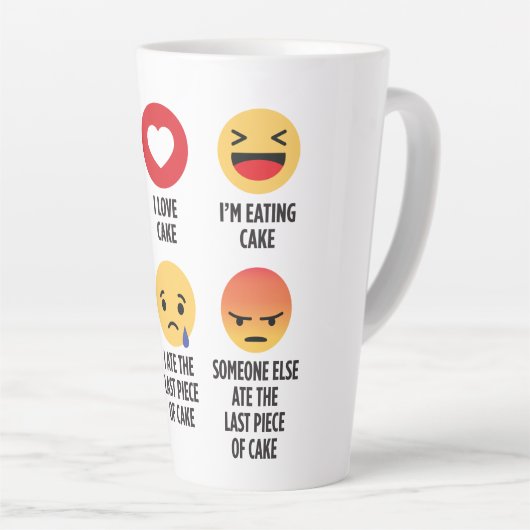 Cake Emojis Milchtasse (Rechte Ecke)