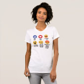 Cake Emojis T-Shirt (Vorne ganz)