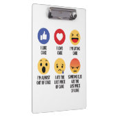 Cake Emoticons Klemmbrett (Rechts)