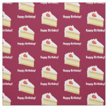 Cake & Happy Geburtstag oder Text / Name