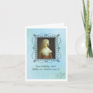 CAKE HAT BIRTHDAY CARD KARTE