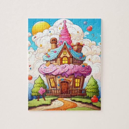 Cake House Puzzle (Vertikal)