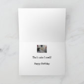 Cake I Riech Spaß Custom Niedlich Goldendoodle Nac Karte (Innenseite)