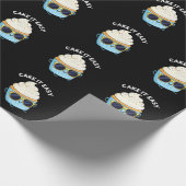 Cake It Easy Funny Cupcake Pub Dark BG Geschenkpapier (Ecke)
