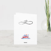 Cake It Easy Puns Birthday Card Karte (Rückseite)