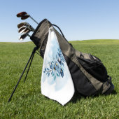 Cake it Real auf dem Golfplatz: Halloween Golfhandtuch (Gras)