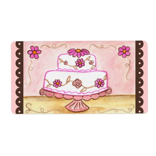 Cake Kitchen Label (Vorne)