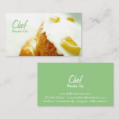 Cake Koch Business Cards Visitenkarte (Vorne/Hinten)