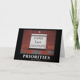Cake Liebe Schokolade Graffiti Motivierend Karte