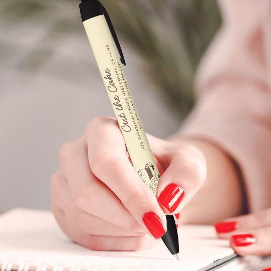 Cake Logo Bakery Business Kugelschreiber