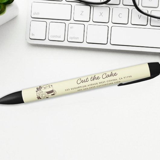 Cake Logo Bakery Business Kugelschreiber